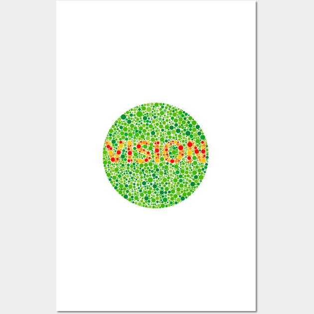Colour blindness test (M450/0289) Wall Art by SciencePhoto